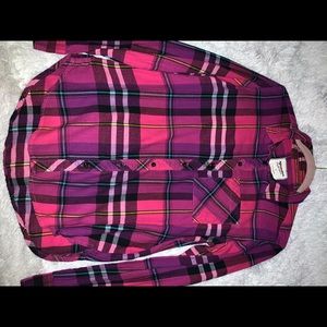 Pink juniors Flannel